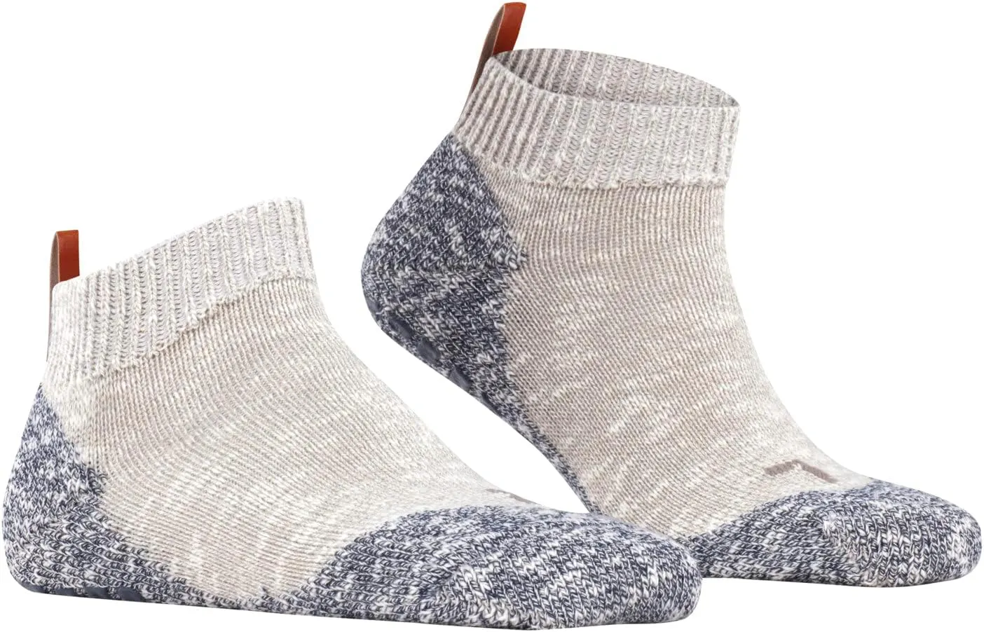 FALKE Men's Lodge Homepad Slipper Socks, Ankle Length, House Socks for Winter and Fall, Sole Grips, Cozy Warm, Cotton