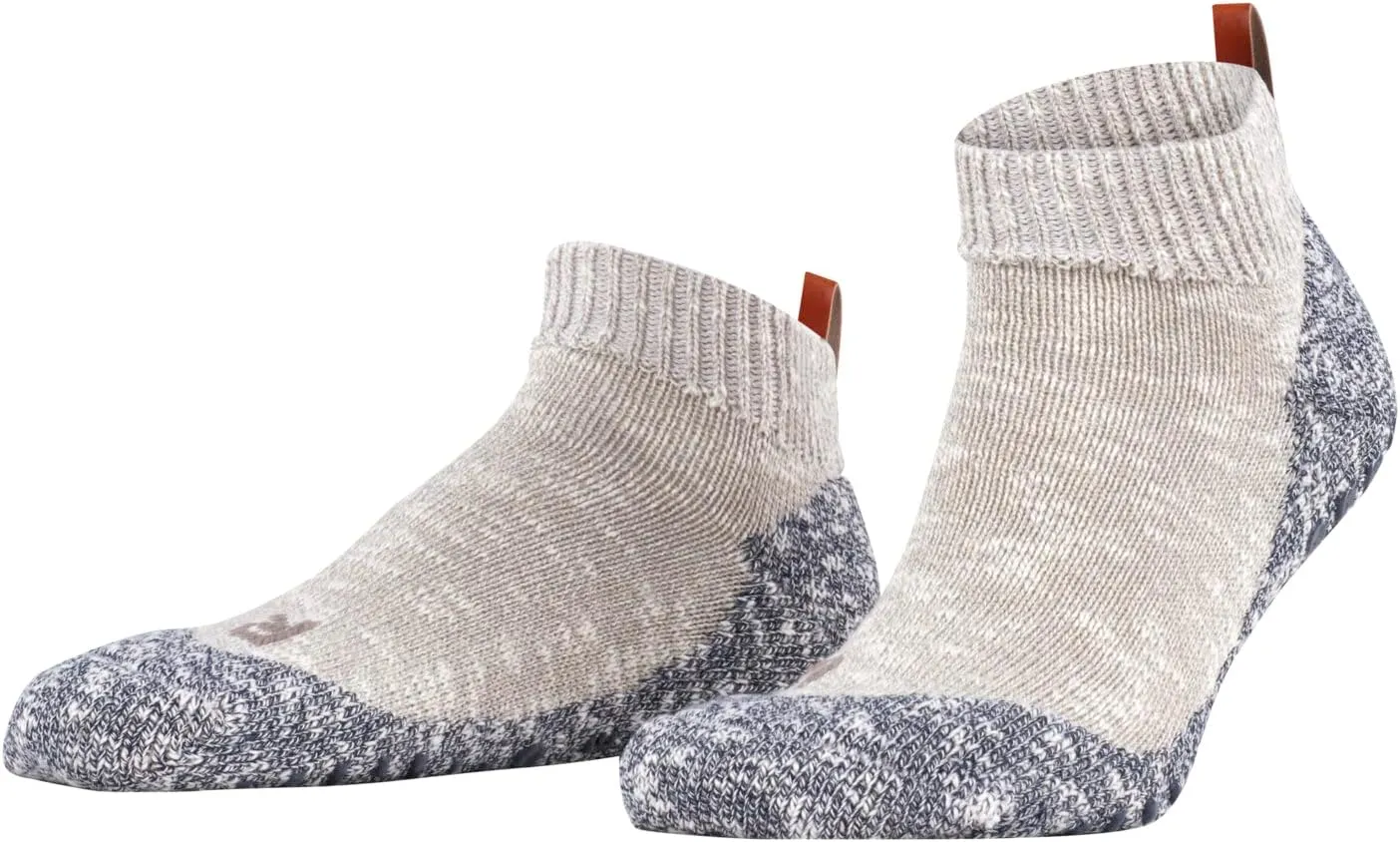 FALKE Men's Lodge Homepad Slipper Socks, Ankle Length, House Socks for Winter and Fall, Sole Grips, Cozy Warm, Cotton