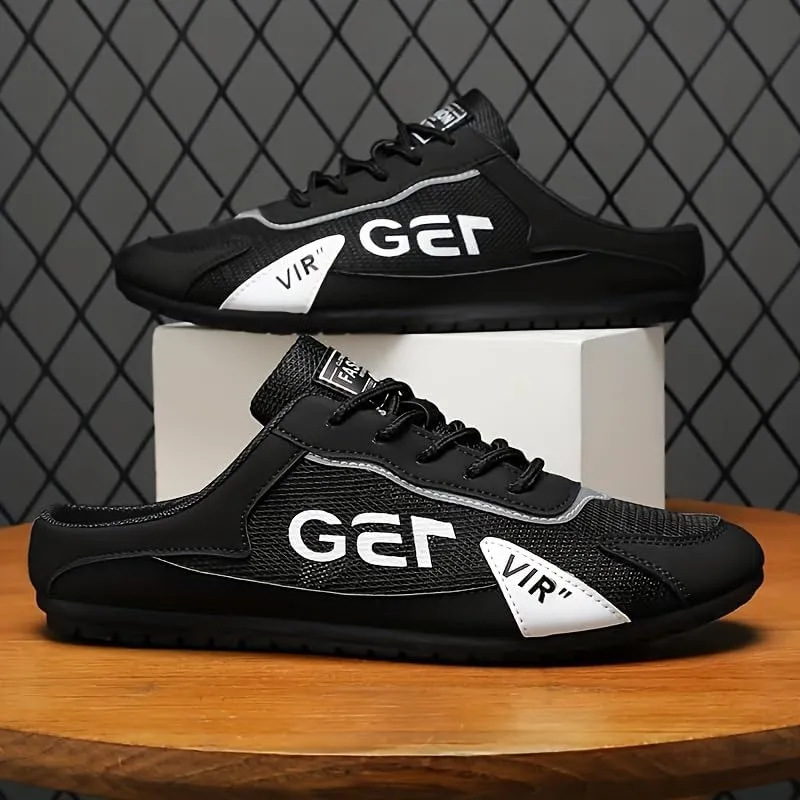 Fashionable Mens Slip On Shoes for Spring Summer, Casual Indoor & Outdoor Walking Mules Sneakers, Non-Slip Comfortable Loafers for Work/Hiker/Trekking