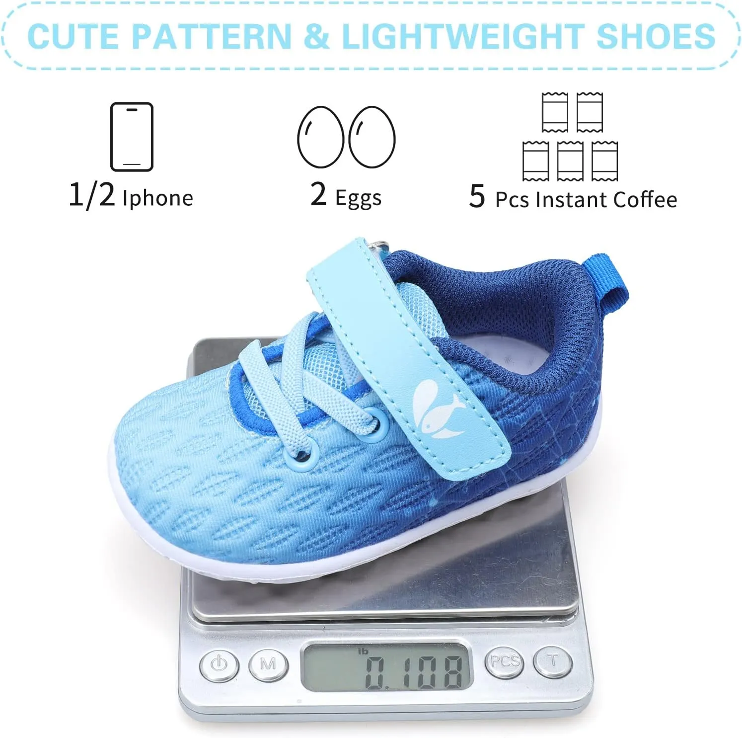 FEETCITY Baby Sneakers Boys Girls Infant Shoes First Walking Shoes Newborn Crib Shoes Toddler Slip On Shoes