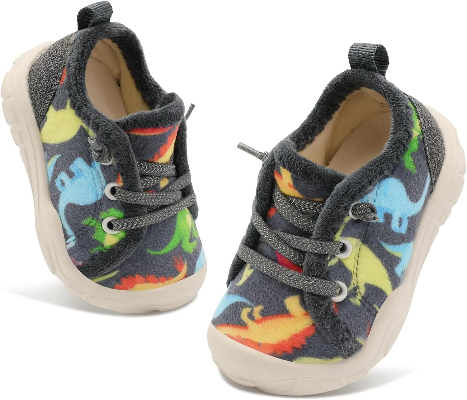 FEETCITY Wide Boys & Girls Winter Shoes - Barefoot & Walking Shoes, Slip On, Tennis Design