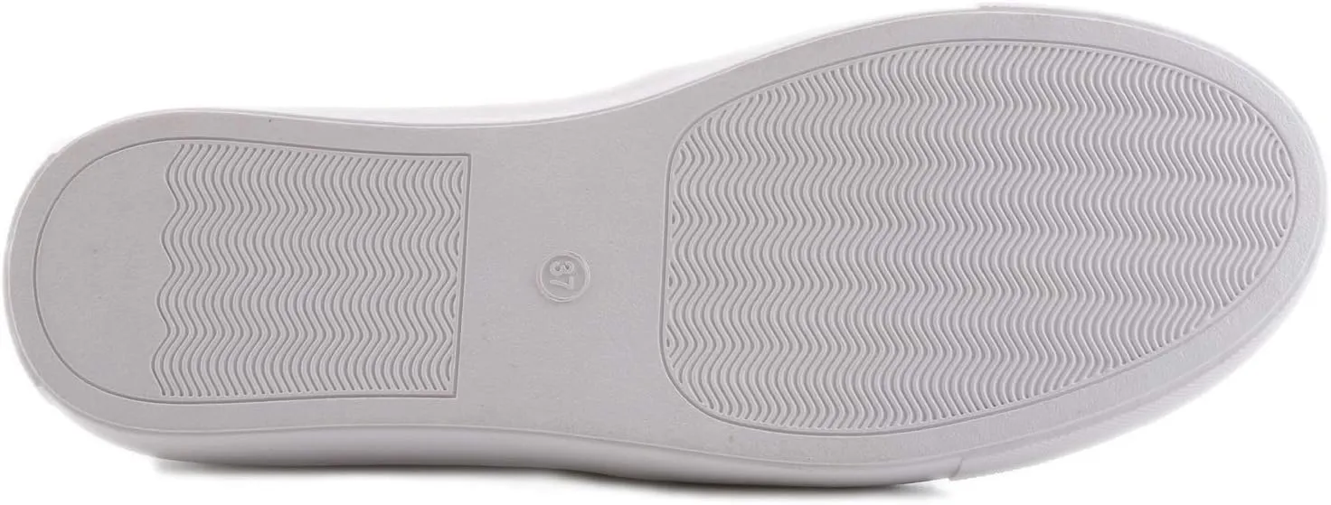 FEVERSOLE Women's Fashion Slip-On Sneaker Casual Flat Loafers