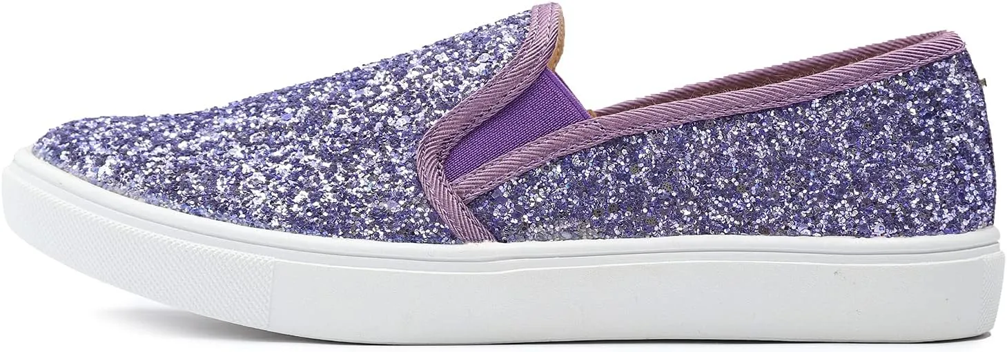 FEVERSOLE Women's Fashion Slip-On Sneaker Casual Flat Loafers