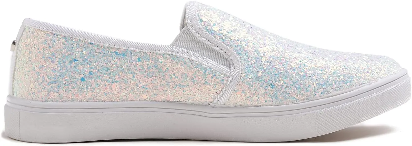 FEVERSOLE Women's Fashion Slip-On Sneaker Casual Flat Loafers