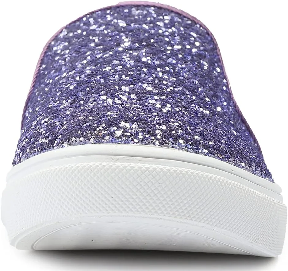 FEVERSOLE Women's Fashion Slip-On Sneaker Casual Flat Loafers