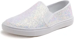 FEVERSOLE Women's Fashion Slip-On Sneaker Casual Flat Loafers