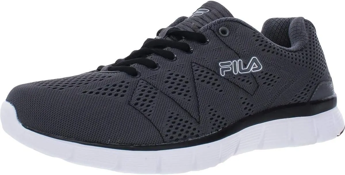 Fila Men's Athletic Shoe Memory Foam Gray Size 10