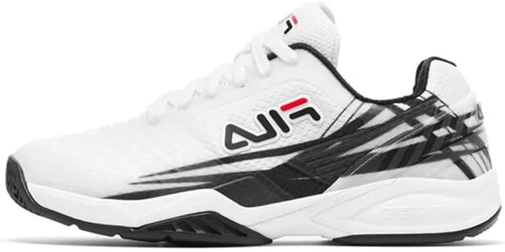 Fila Women Axilus 2 Energized, Color: Wht/Blk/Blk, Size: 7.5 (5TM01860-120-7.5)
