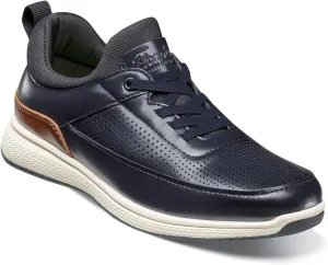 Florsheim Boy's Satellite Perf Elastic Lace Slip-on Jr. (Toddler/Little Big Kid) Sneaker