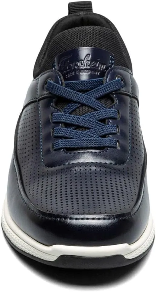 Florsheim Boy's Satellite Perf Elastic Lace Slip-on Jr. (Toddler/Little Big Kid) Sneaker