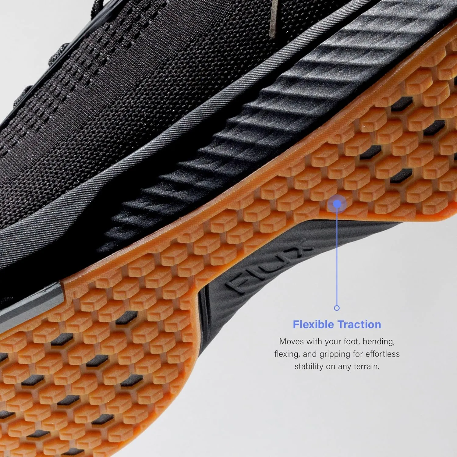 FLUX FOOTWEAR Men’s and Women’s Adapt Runner Wide Toe-Box Natural Movement Shoes with Breathable Knit Upper & UltraFlex Midsole Lightweight Shoes for Running, Walking & Everyday Wear