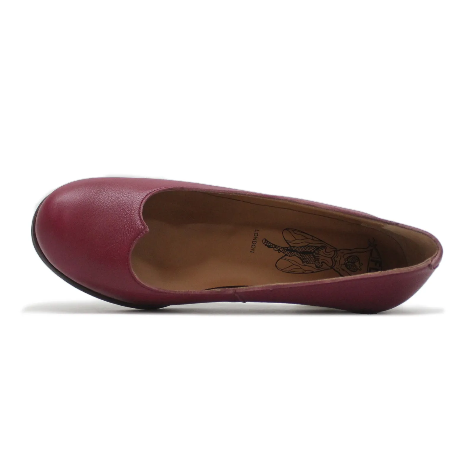 Fly London BAZE086FLY Mousse Leather Women's Heels Shoes