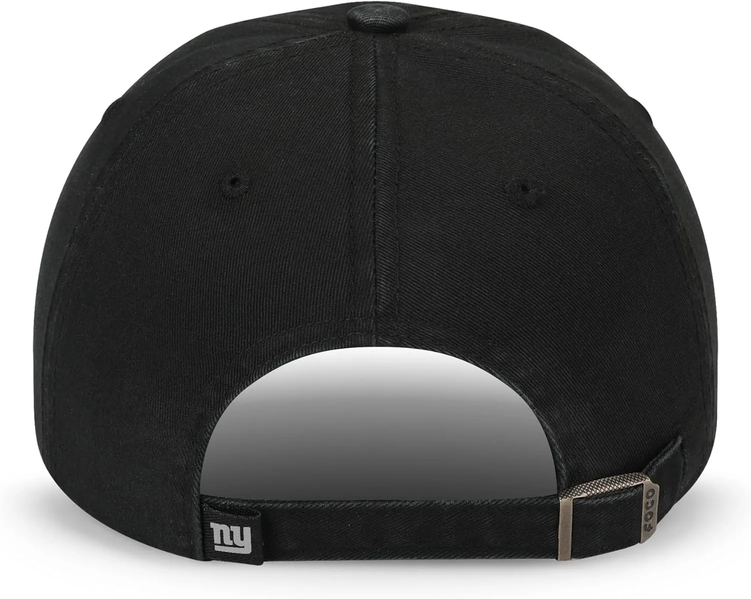 FOCO Men's NFL Team Logo Black & White Casual Hat Caps