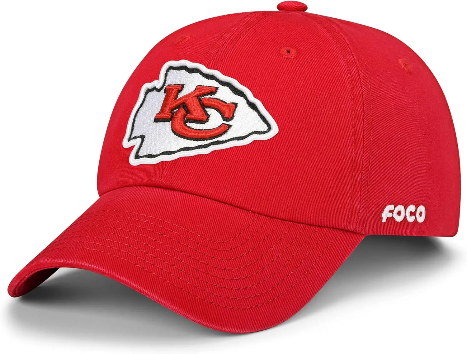 FOCO Men's NFL Team Logo Casual Hat Caps