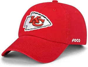FOCO Men's NFL Team Logo Casual Hat Caps
