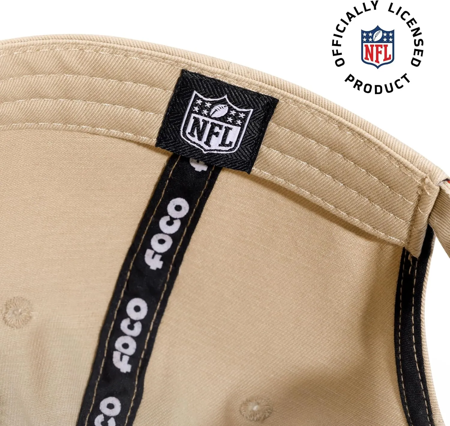 FOCO Men's NFL Team Logo Casual Hat Caps