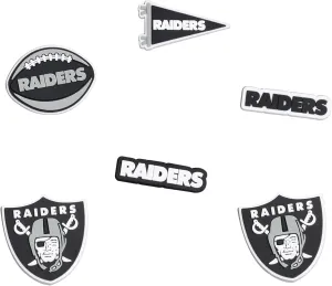 FOCO NFL unisex-adult NFL Team Logo 6-Pack Shoe Charms
