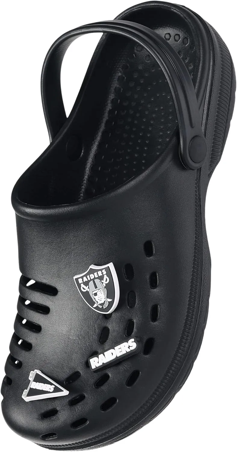 FOCO NFL unisex-adult NFL Team Logo 6-Pack Shoe Charms