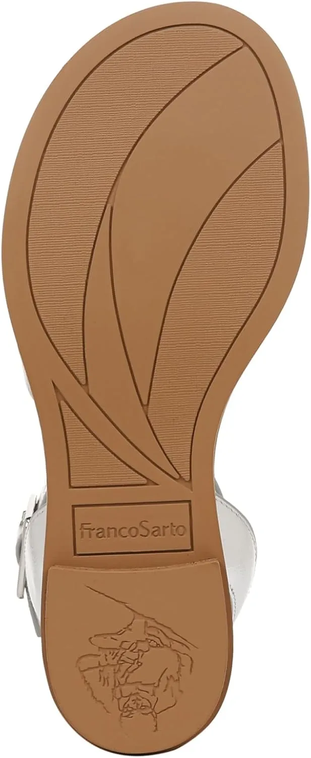 Franco Sarto Women's Greene Ankle Strap Flat Sandals