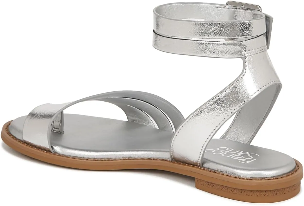Franco Sarto Women's Greene Ankle Strap Flat Sandals