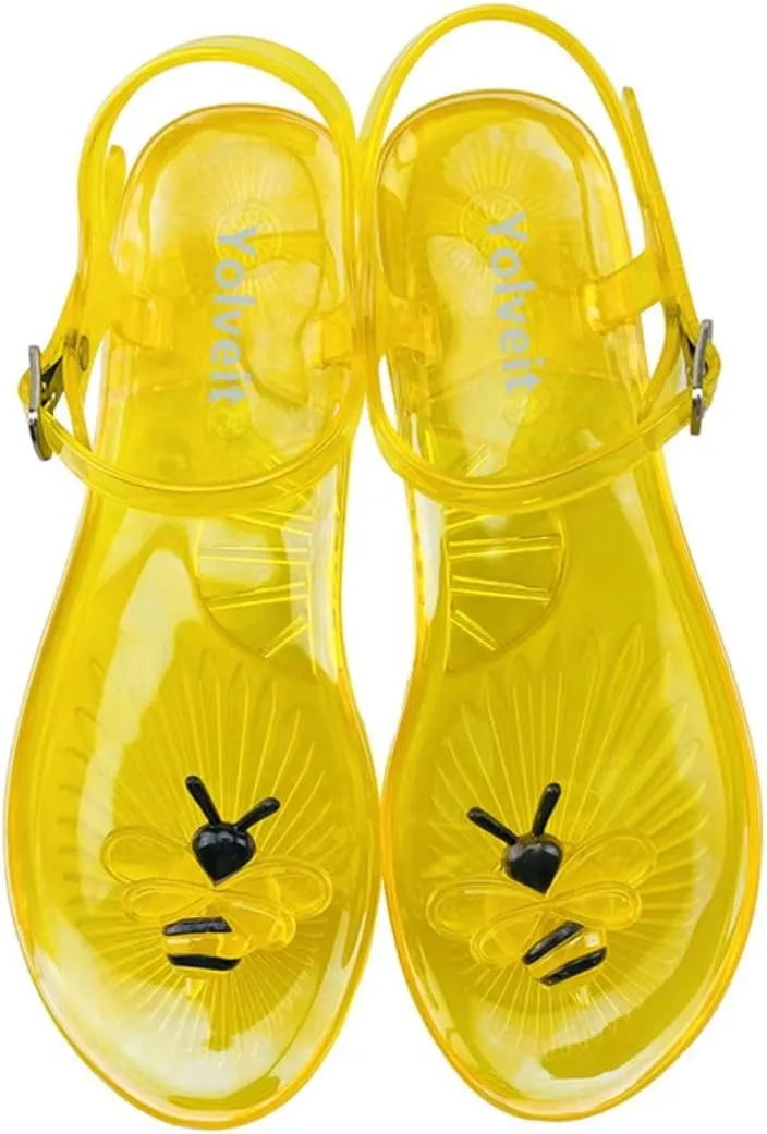 Fruit Flat Sandals Jelly Beach Casual Sandals