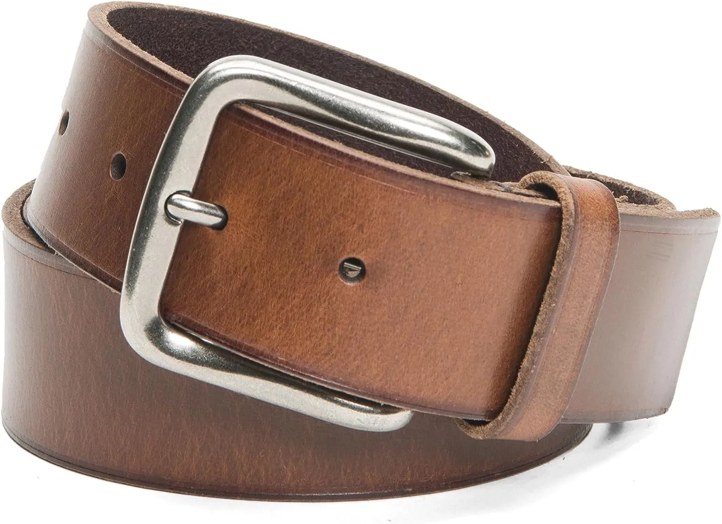 Frye Men's 40mm Flat Panel Leather Belt