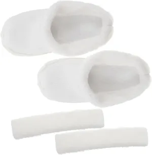 Furry Clog Inserts Plush Lined Shoe Inserts for Women Easy to Remove Winter Thermal Insoles for Comfort