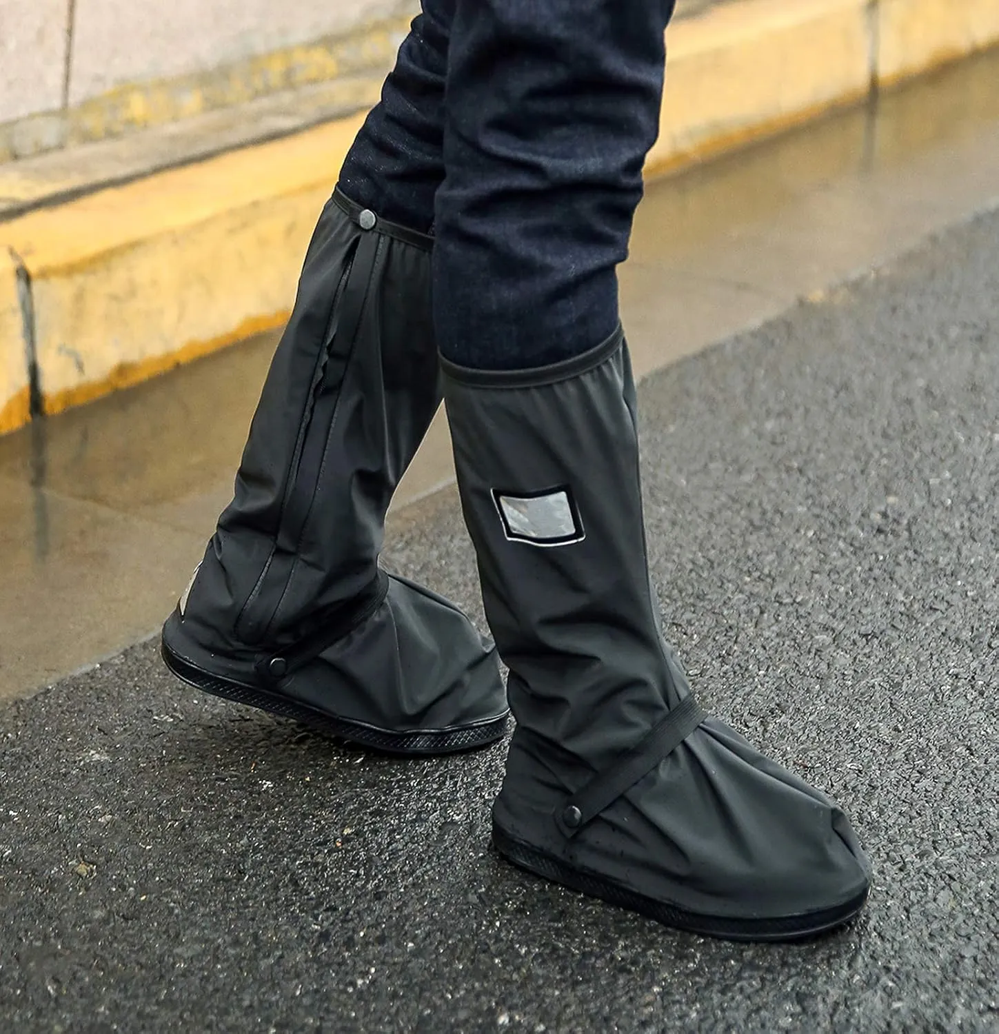 Galashield Waterproof Shoe Covers Rain Shoe Covers Slip Resistance Galoshes Rain Boots Over Shoes