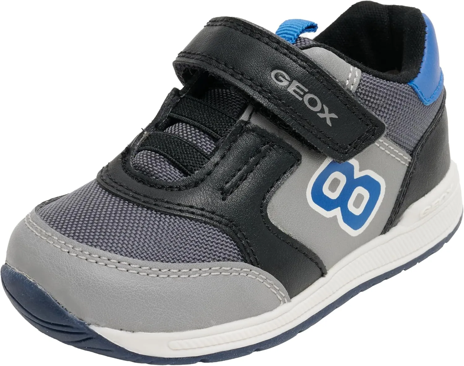Geox Baby-Boy's Rishon 36 (Infant/Toddler) Sneaker