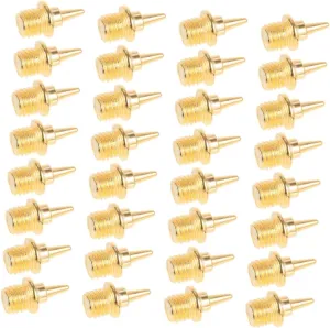 Golf Shoe Studs Replacement 48 Pcs Hard Aluminum Track Spikes for Running Field Sports Easy to Install