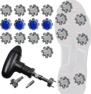 Golf Spikes Replacement Anti-Skid Soft Cleats Studs for Men Women Golf Shoes, Easy to Change