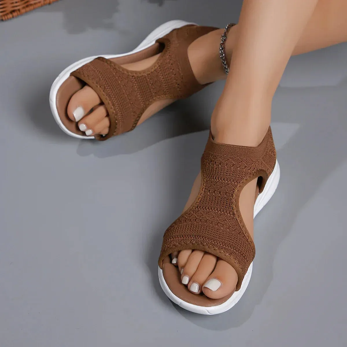 Grace | Flexible Airy Slip-On Shoes