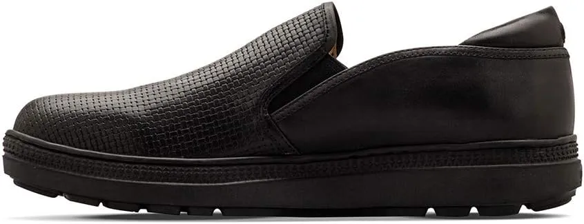 Gravity Defyer Women's G-Defy Ashanti Casual Flats - VersoCloud Multi-Density Shock Absorbing Stylish Slip-on Leather Cushioned Walking Shoes