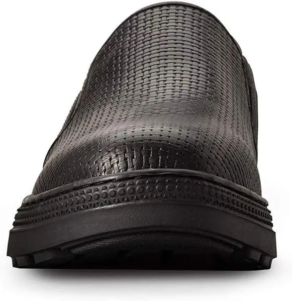 Gravity Defyer Women's G-Defy Ashanti Casual Flats - VersoCloud Multi-Density Shock Absorbing Stylish Slip-on Leather Cushioned Walking Shoes