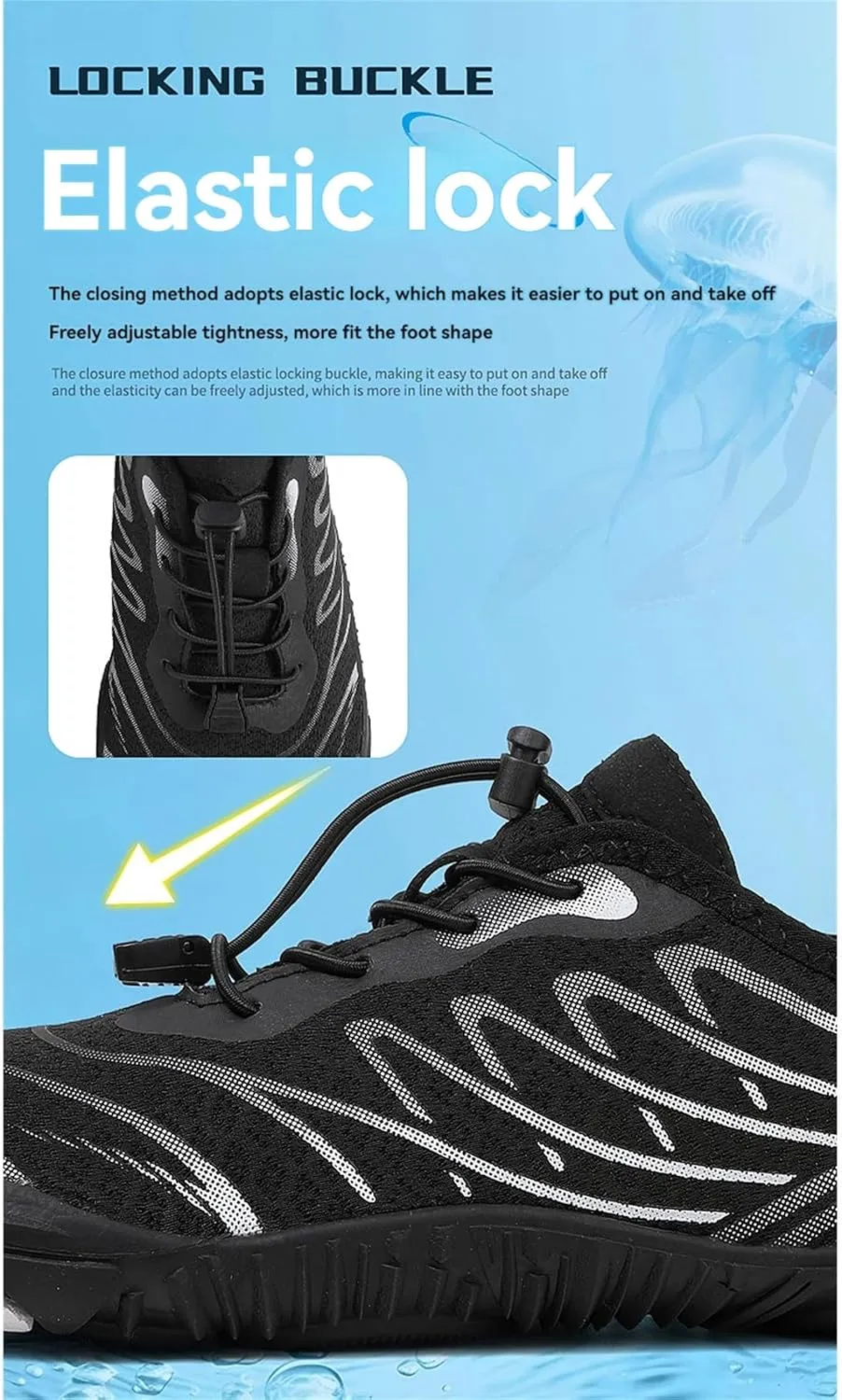 Grounded Footwear Barefoot Shoes for Women Men Quick Dry Hiking Sneakers Breathable Soft Trail Running Shoes Footwear