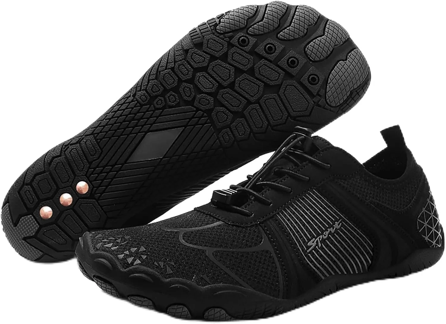 Grounding Shoes with Copper Outdoor Waterproof Healthy Non-Slip Flexible Shoes Women Men