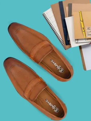 Guava Men's Tan Slip On Semi Formal Shoes (GV15JA813)