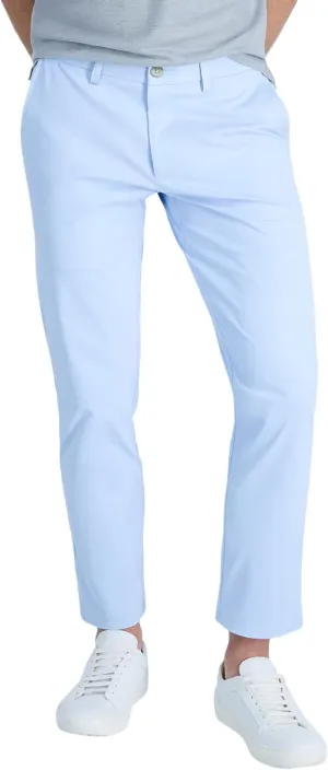 Haggar Men's Sport Travel Performance Straight Fit Flat Front Stretch Casual Pant