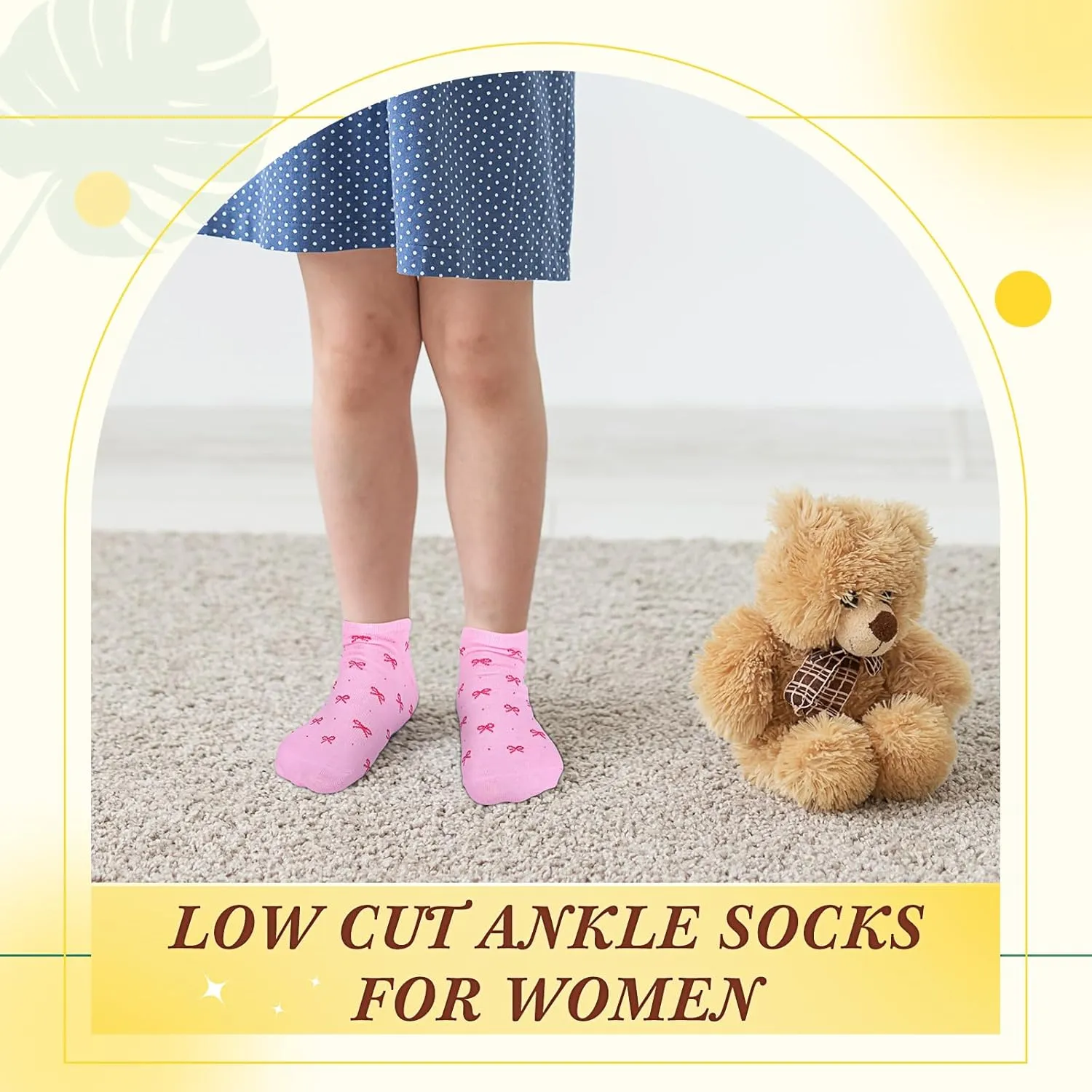 Handepo 100 Pair Low Cut Ankle Socks for Women Athletic Bulk Socks for Running Casual Outdoor Activities
