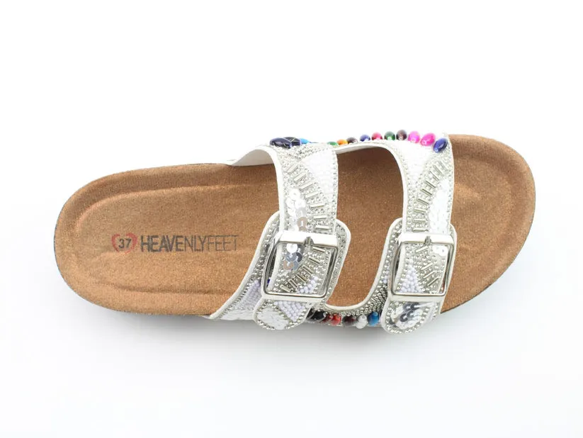 Heavenly Feet Jess Vegan Friendly Mule Sandal