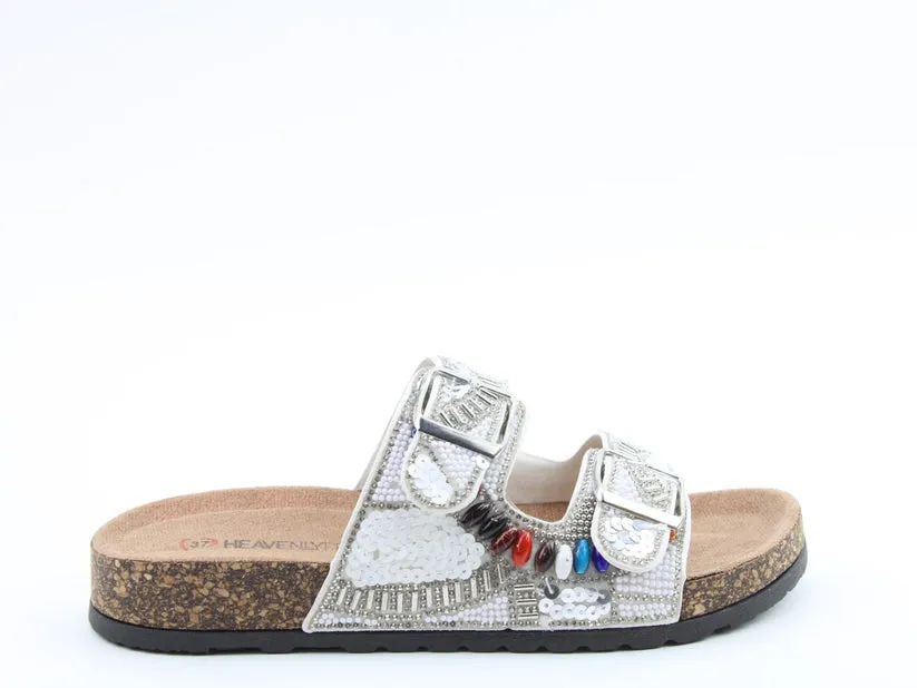 Heavenly Feet Jess Vegan Friendly Mule Sandal