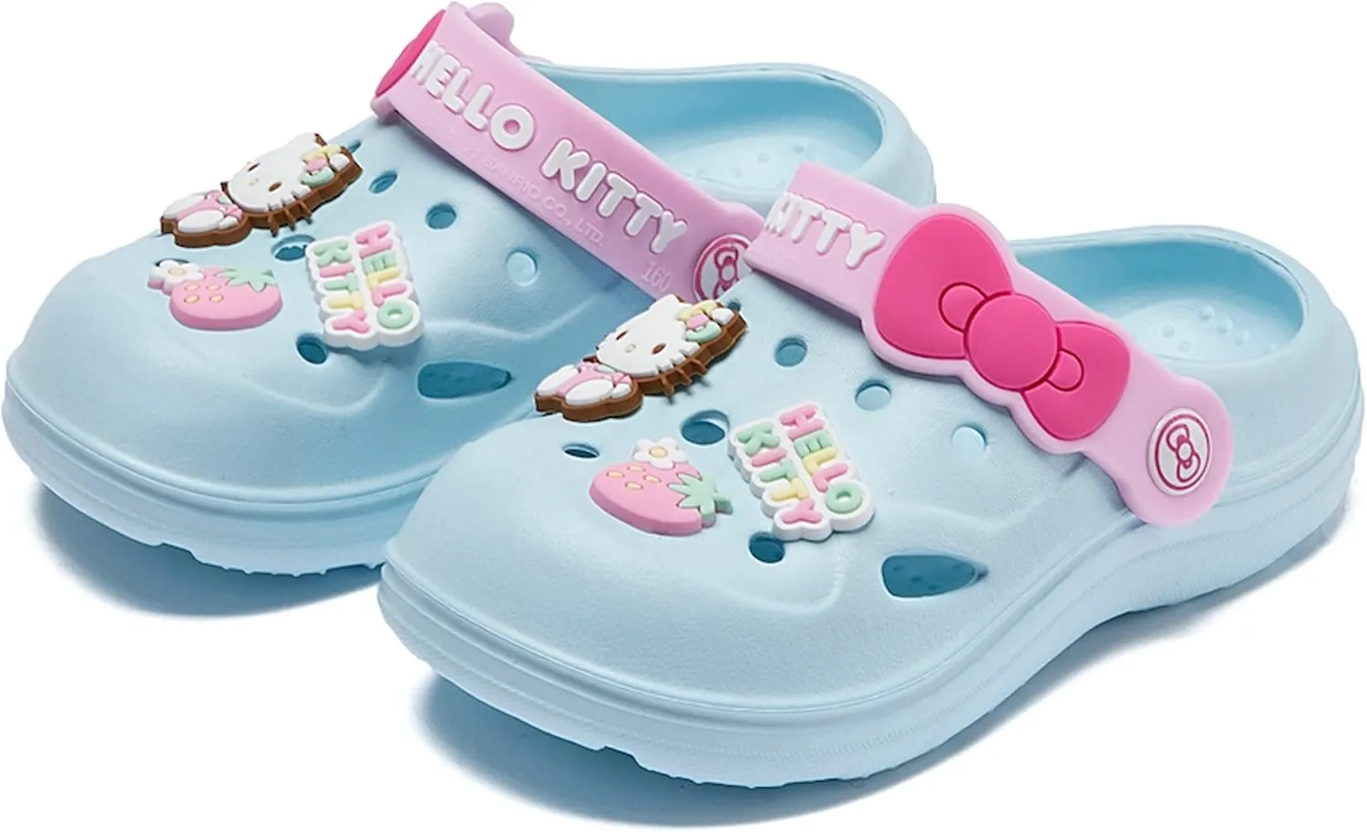 Hello Kitty Clogs Slip on Water Shoes Casual Summer for Girls Kids Children