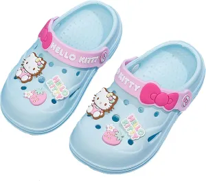 Hello Kitty Clogs Slip on Water Shoes Casual Summer for Girls Kids Children