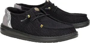 Hey Dude Women Wendy Boho Crochet Black/Black 8 Medium
