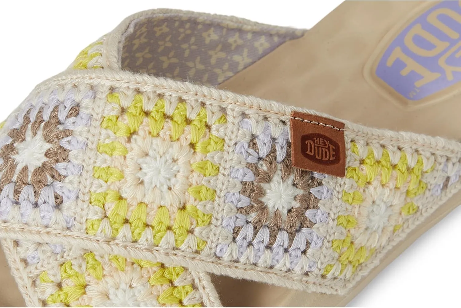 Hey Dude Women's Christi Slide Cottage Crochet Loafer