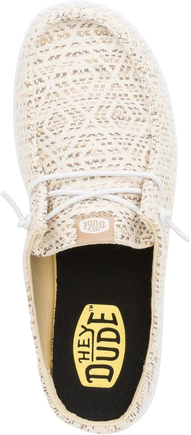 HEYDUDE Wendy Slip Surf Baja, Women’s Shoes, Women’s Slip-on Loafers, Comfortable & Light-Weight