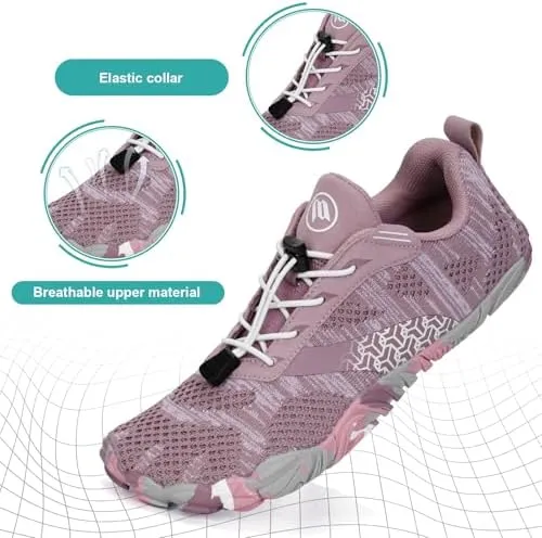 Hike Barefoot Shoes Women Men Non-Slip Healthy Barefoot Shoes Womens Mens Breathable Fashion Trail Rnning Hiking Shoe Womens Mens Wide Toe Zero Drop Shoe