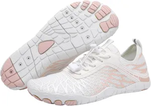 Hiking Footwear Barefoot Shoes Women Men, Pro Barefoot Shoes with Wide Toe Box Healthy & Non-Slip Breathable Beach Water Shoe Lightweight Walking Shoe Unisex Running Sneakers