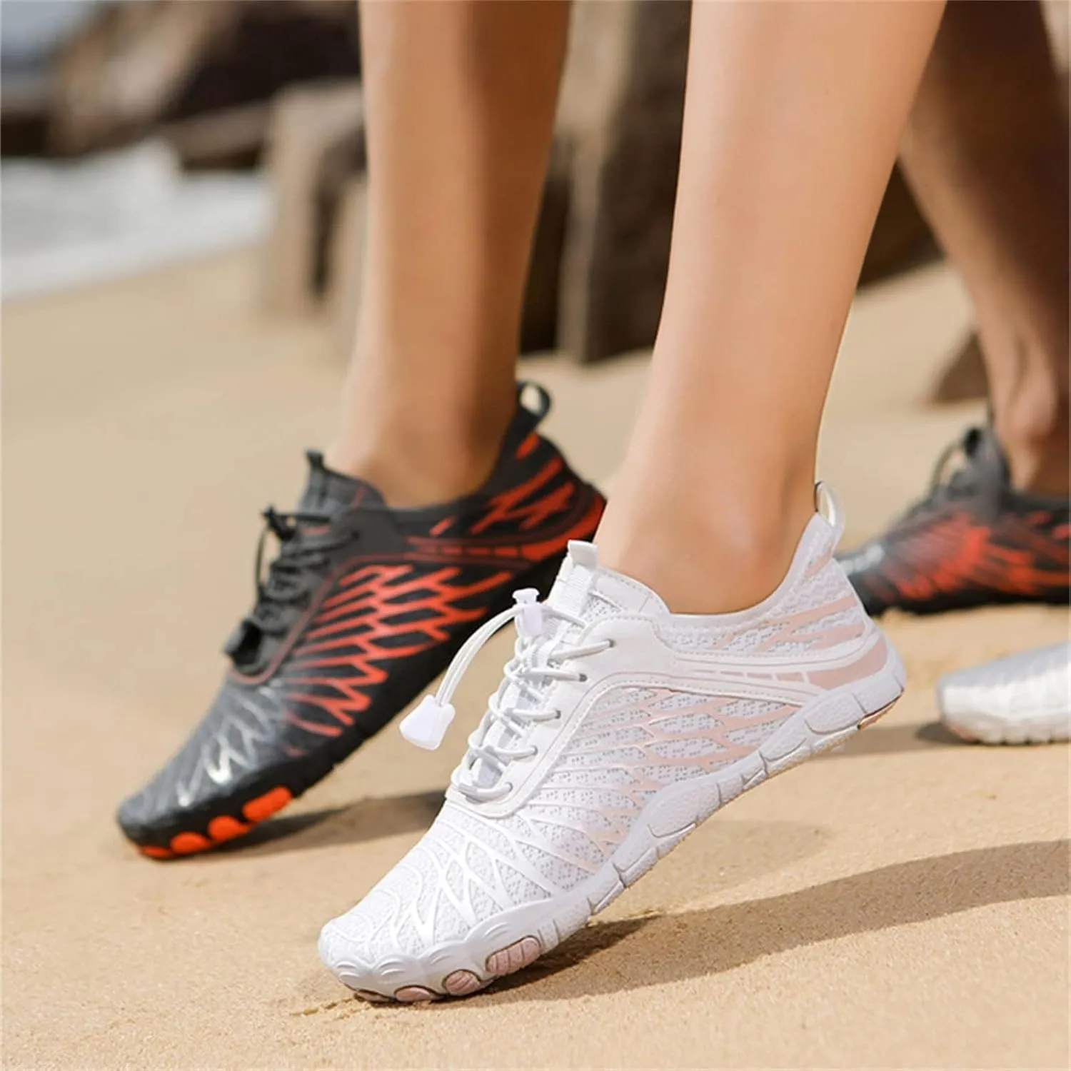 Hiking Footwear Barefoot Shoes Women Men, Pro Barefoot Shoes with Wide Toe Box Healthy & Non-Slip Breathable Beach Water Shoe Lightweight Walking Shoe Unisex Running Sneakers