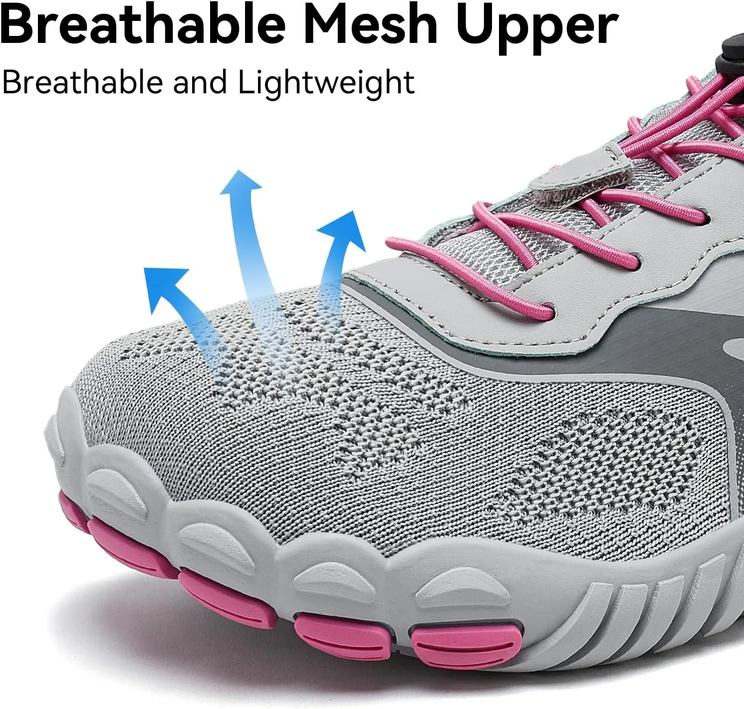 HOBIBEAR Barefoot Shoes for Women Men Wide Toe Box Zero Drop Cross-Training Minimalist Unisex